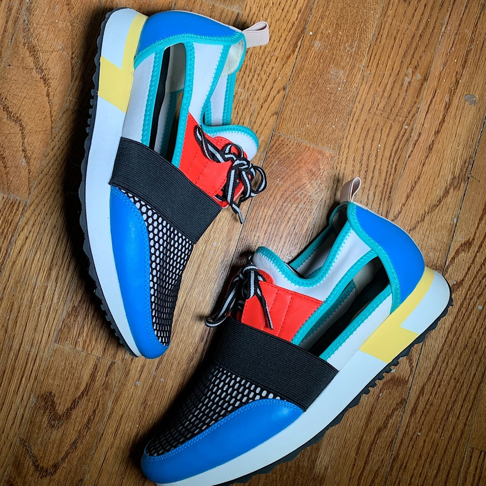 Steve Madden Shoes | Steve Madden Arctic Cutout Sneakers | Multicolored Cutout